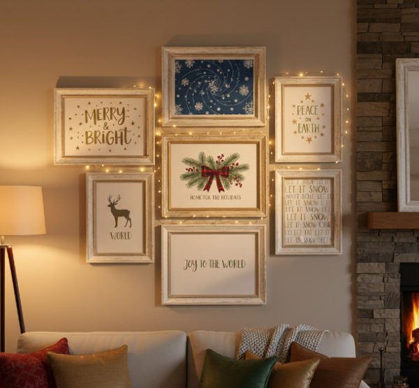 DIY Christmas Wall Art