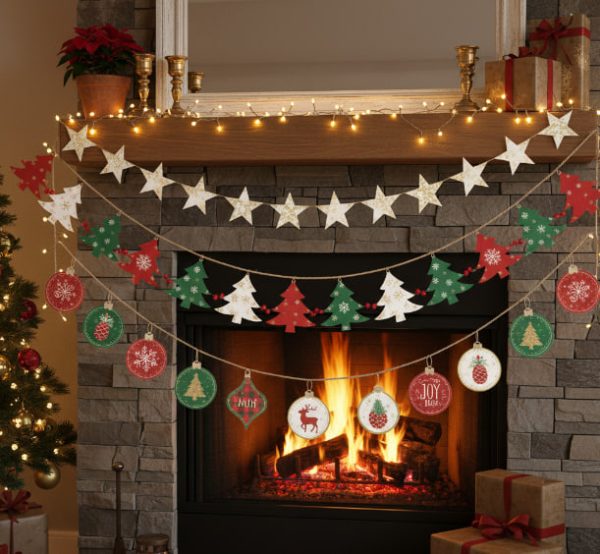 Festive Paper Garlands