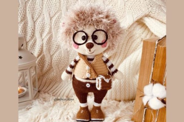 Crochet Pattern Amigurumi Hedgehog Toys