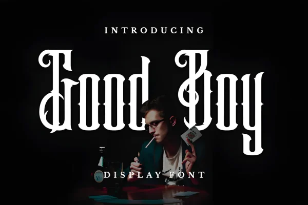 Gothic Fonts for Dramatic & Timeless Design