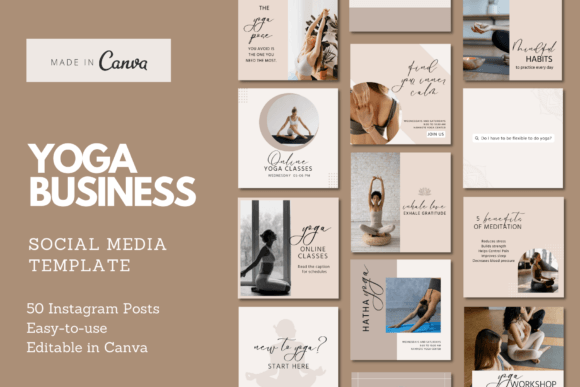 13 Efficient Instagram Templates for Yoga: Elevate Your Design Game