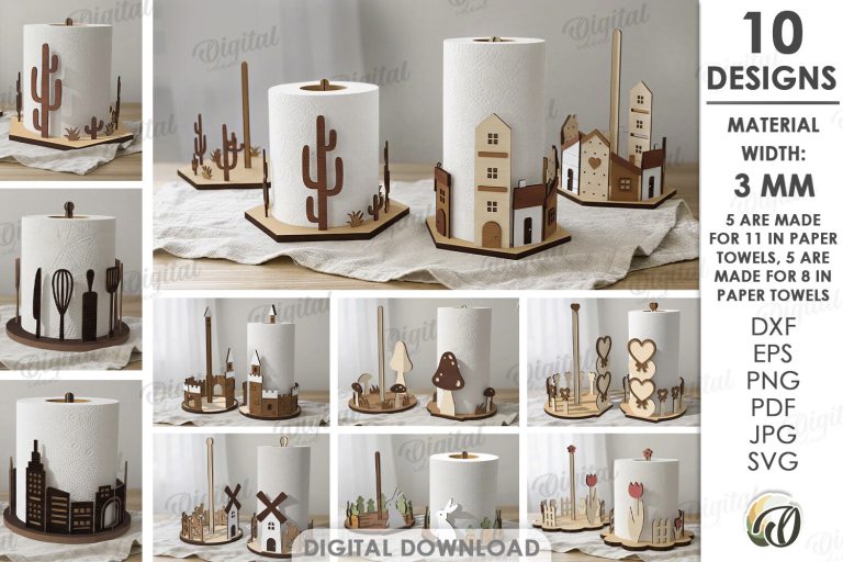 Your Laser Cutter Is Only as Good as Its Files — 19 Laser Cut SVG Designs Worth Cutting