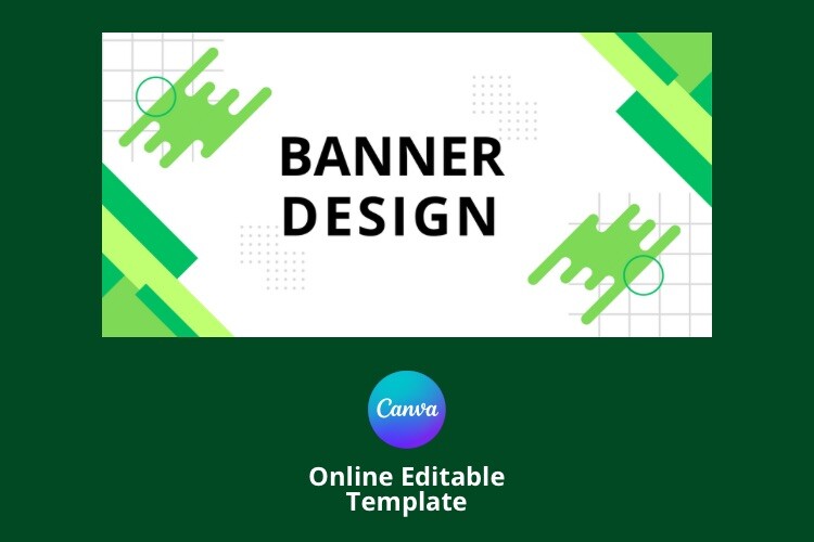 Three Seconds to Make an Impression — 34 Website Banner Templates for Canva, Shopify & Etsy
