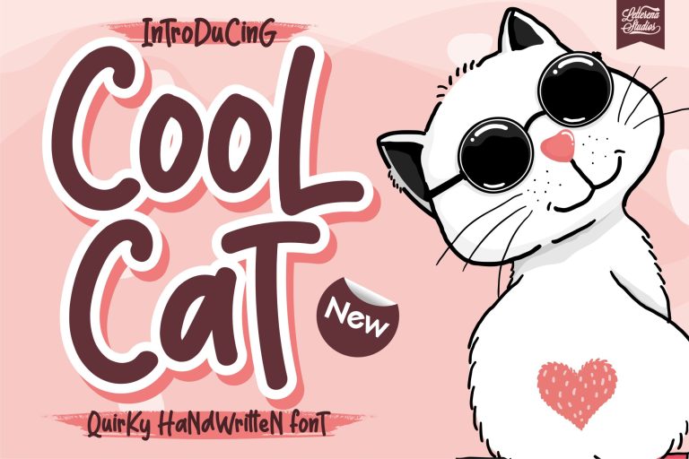 40 Best “Cool” Display Fonts for Kids, Crafts, Retro & Street Art Designs