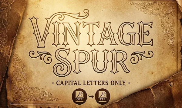 When the Font Is the Design — 36 Decorative Fonts for Monograms, Kids, Weddings & More