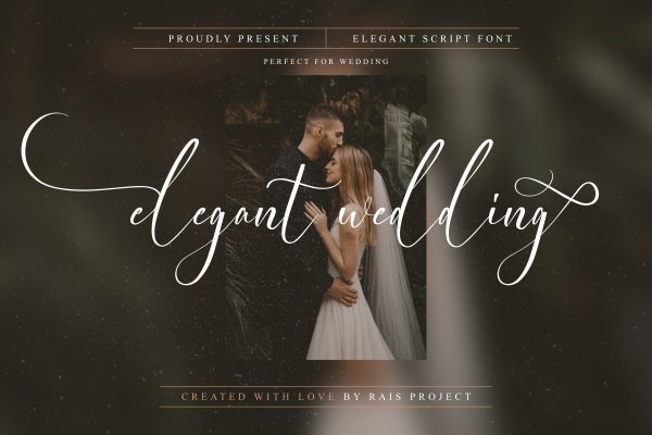Elegant Wedding Fonts That Make Invitations Look Expensive