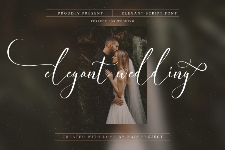 Elegant Wedding Fonts That Make Invitations Look Expensive