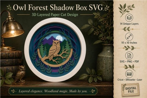 Best 3D Shadow Box SVG Files That’ll Make Your Cricut Projects Look Insane