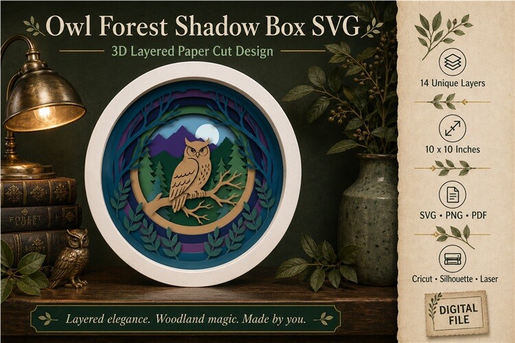 Best 3D Shadow Box SVG Files That’ll Make Your Cricut Projects Look Insane