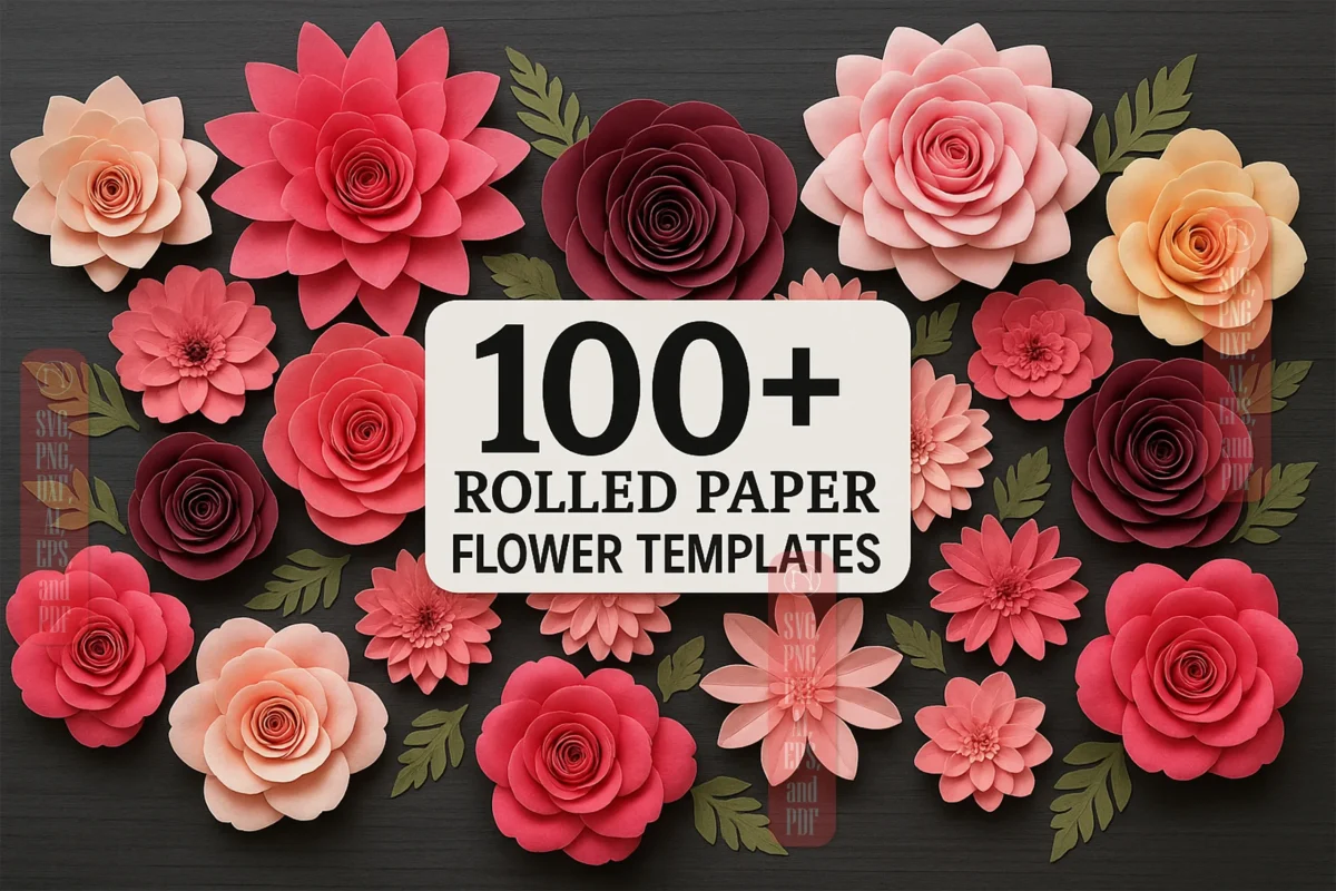 10 Best Paper Flower SVG Templates for Cricut (Easy DIY Flowers for Any Project) 10 Best Paper Flower SVG Templates for Cricut (Easy DIY Flowers for Any Project)