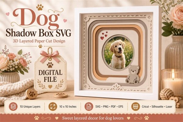 How to Make Stunning 3D Shadow Boxes with Cricut (Best SVG Templates for 2026)